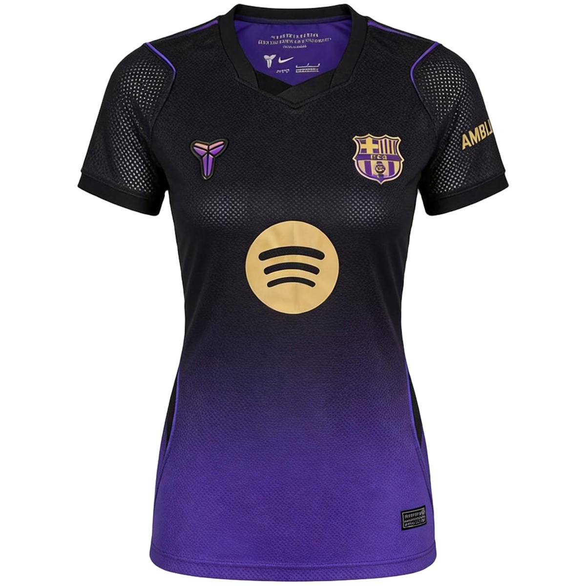 Women’s Barcelona x Kobe Bryant Away Jersey 2026/27 – 3 Women's Barcelona x Kobe Bryant Away Jersey 2026/27