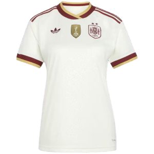 Women's Spain Away 2 Star Jersey World Cup 2026
