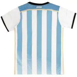 Retro Argentina Home Match Jersey World Cup 2014