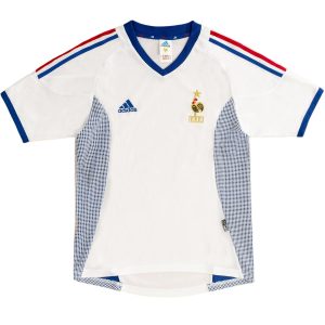 Retro France Away Jersey World Cup 2002