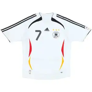 Schweinsteiger #7 Retro Germany Home Jersey World Cup 2006