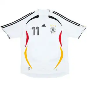 KLOSE #11 Retro Germany Home Jersey World Cup 2006