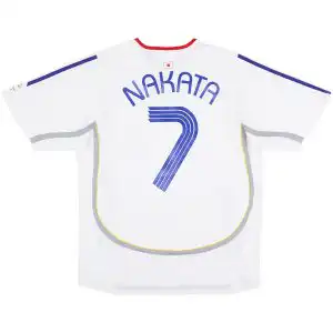 NAKATA #7 Retro Japan Away Jersey World Cup 2006