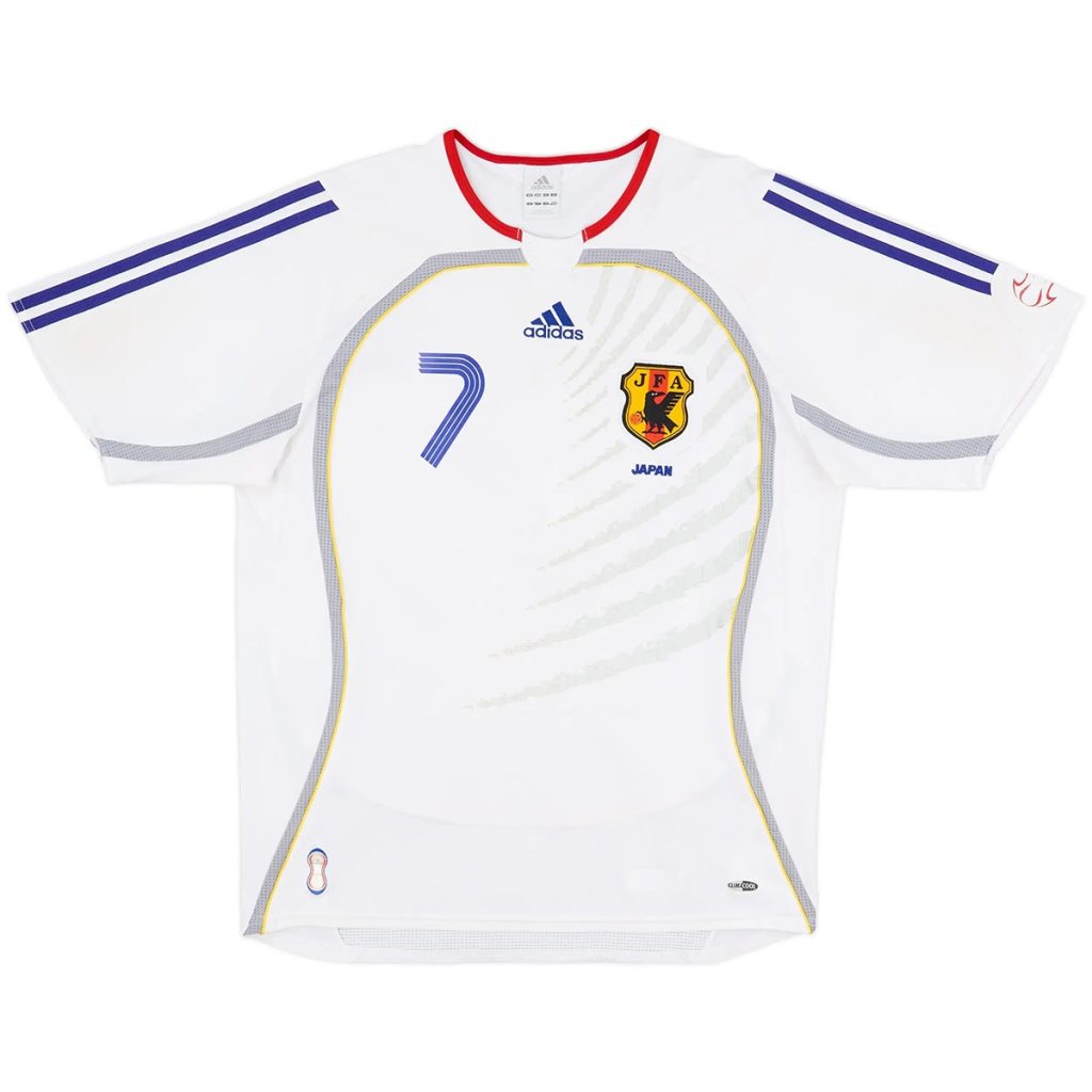 NAKATA #7 Retro Japan Away Jersey World Cup 2006