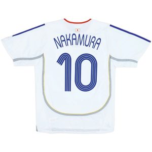 NAKAMURA #10 Retro Japan Away Jersey World Cup 2006