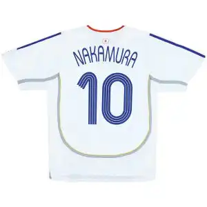 NAKAMURA #10 Retro Japan Away Jersey World Cup 2006