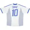 ZIDANE #10 Retro France Away Jersey World Cup 2002