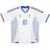 ZIDANE #10 Retro France Away Jersey World Cup 2002
