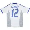 HENRY #12 Retro France Away Jersey World Cup 2002