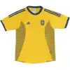 LARSSON #11 Retro Sweden Home Jersey World Cup 2002