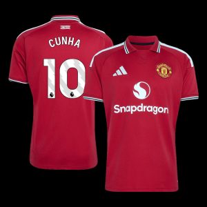 CUNHA #10 Manchester United Home Jersey 2026/27