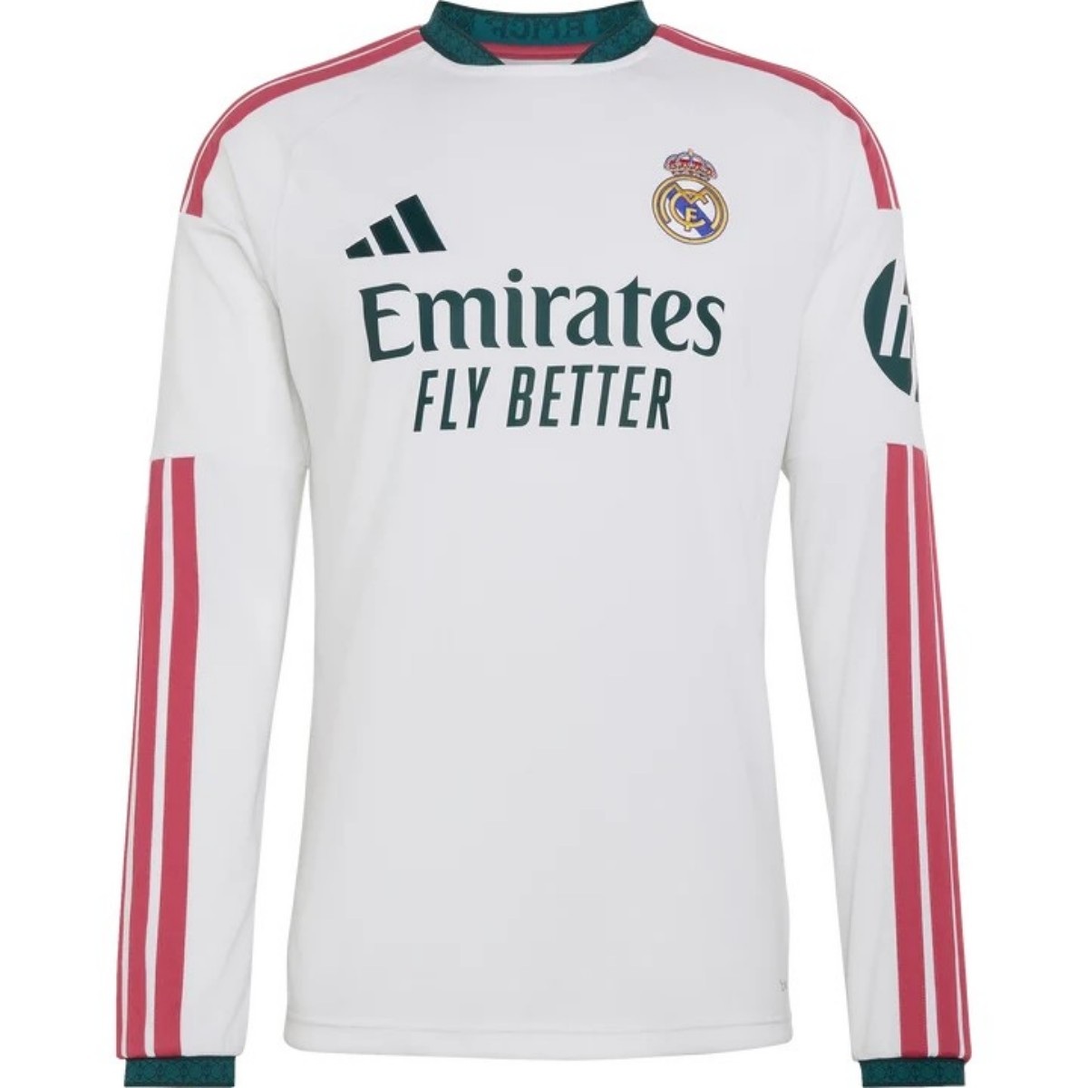 Real Madrid Home Long Sleeve Jersey 2026/27 – 1 Real Madrid Home Long Sleeve Jersey 2026/27