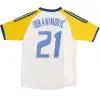 Ibrahimović #21 Retro Sweden Away Jersey World Cup 2002