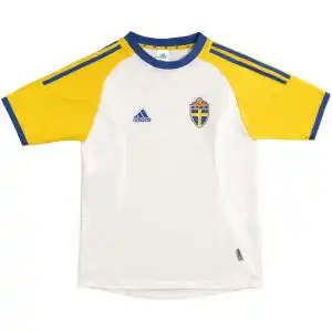 Retro Sweden Away Jersey World Cup 2002