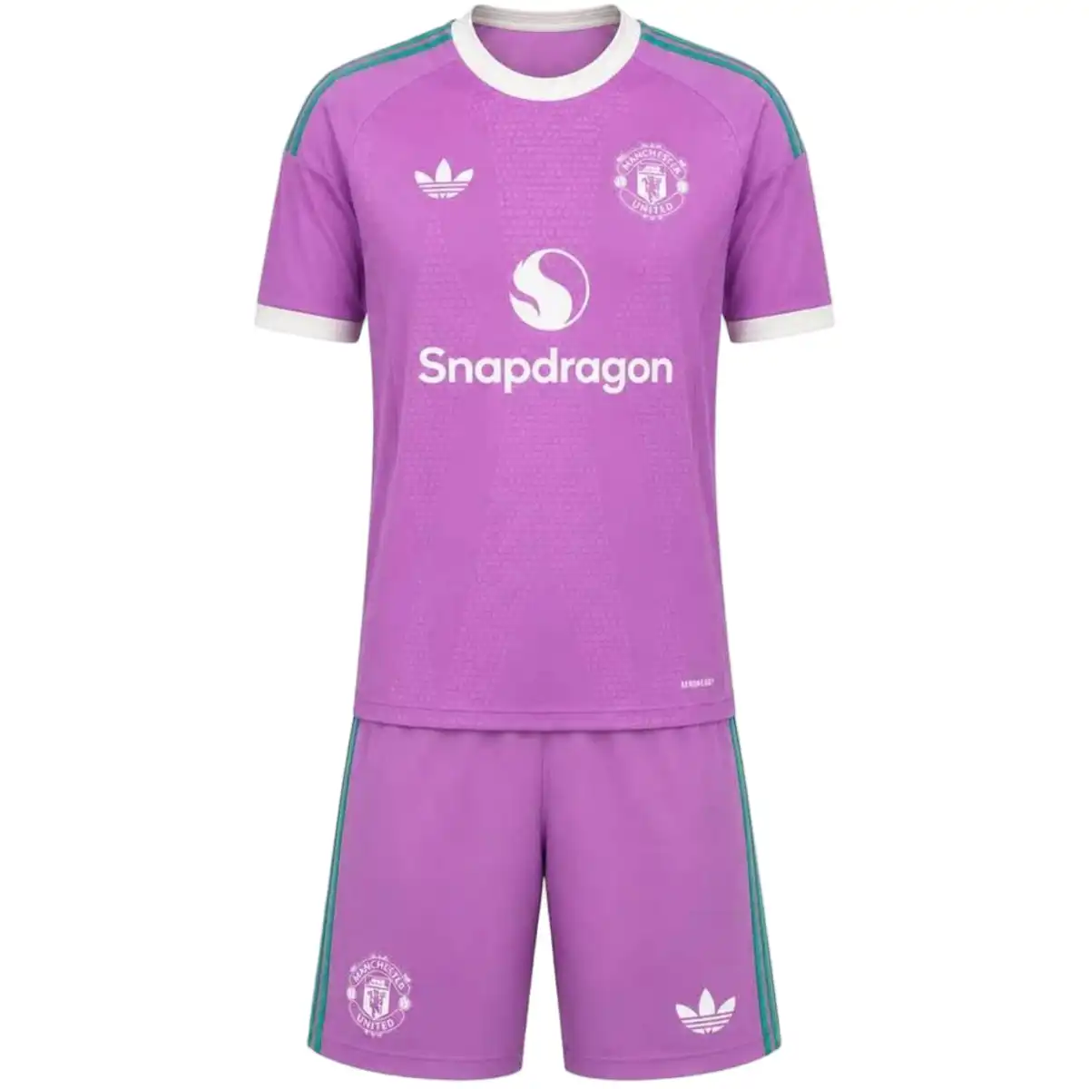 Kids Manchester United Goalkeeper Jersey Kit 2026/27