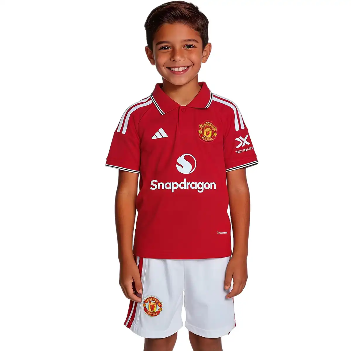 Kids Manchester United Home Jersey Full Kit 2026/27