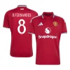 B.FERNANDES #8 Manchester United Home Jersey 2026/27 - UCL Font