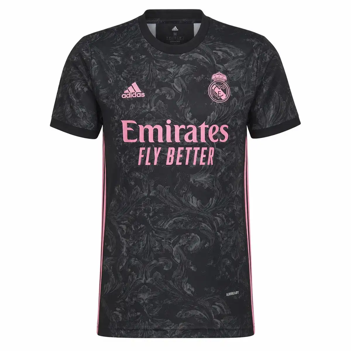 Retro Real Madrid Third Jersey 2020/21 – Front Retro Real Madrid Third Jersey 2020/21 front view