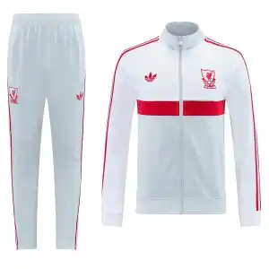 Liverpool Training Tracksuit Kit(Jacket+Pants) White 2026/27