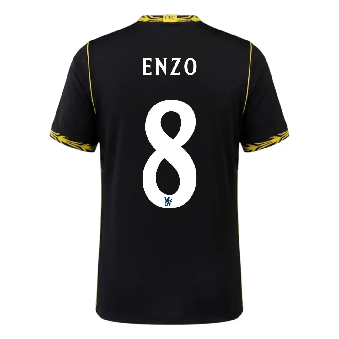 ENZO #8 Chelsea Away Jersey 2026/27 – Club Font – 1 ENZO #8 Chelsea Away Jersey 2026/27 - Club Font