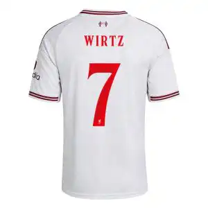 WIRTZ #7 Liverpool Away Jersey 2026/27 - UCL Font