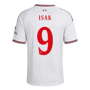 ISAK #9 Liverpool Away Jersey 2026/27 - UCL Font