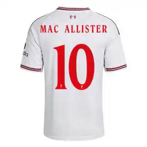 MAC ALLISTER #10 Liverpool Away Jersey 2026/27 - UCL Font