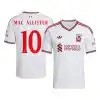 MAC ALLISTER #10 Liverpool Away Jersey 2026/27 - UCL Font