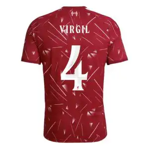 VIRGIL #4 Liverpool Home Jersey 2026/27 - UCL Font - [Super Replica]