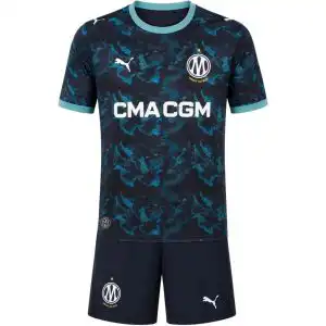 Kids Marseille Away Jersey Kit 2026/27