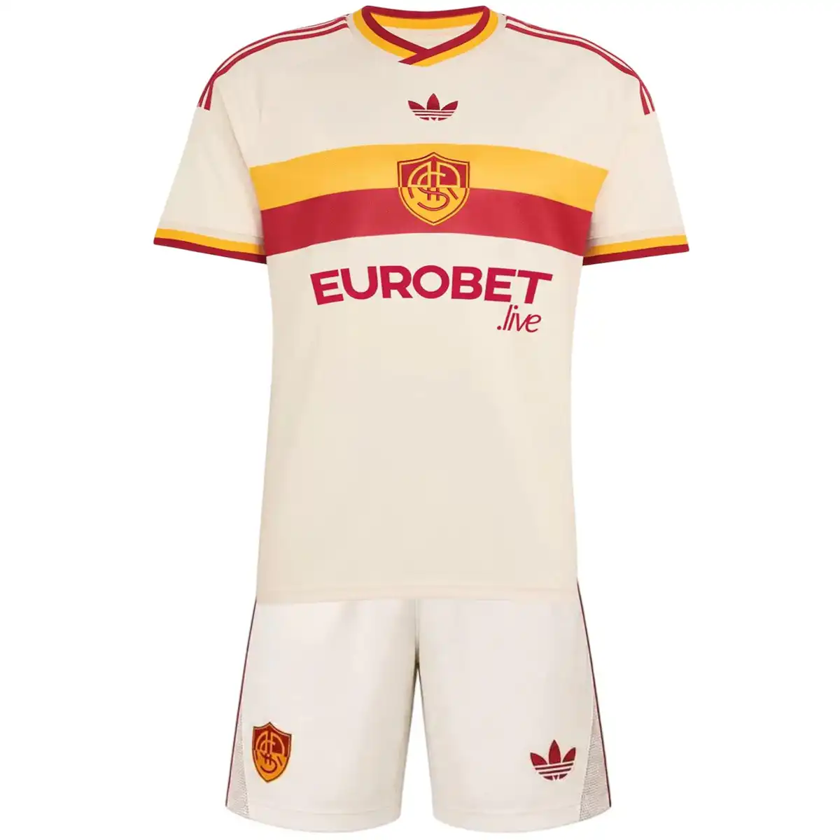 Kids AS Roma Away Jersey Kit 2026/27 – 2 Kids AS Roma Away Jersey Kit 2026/27