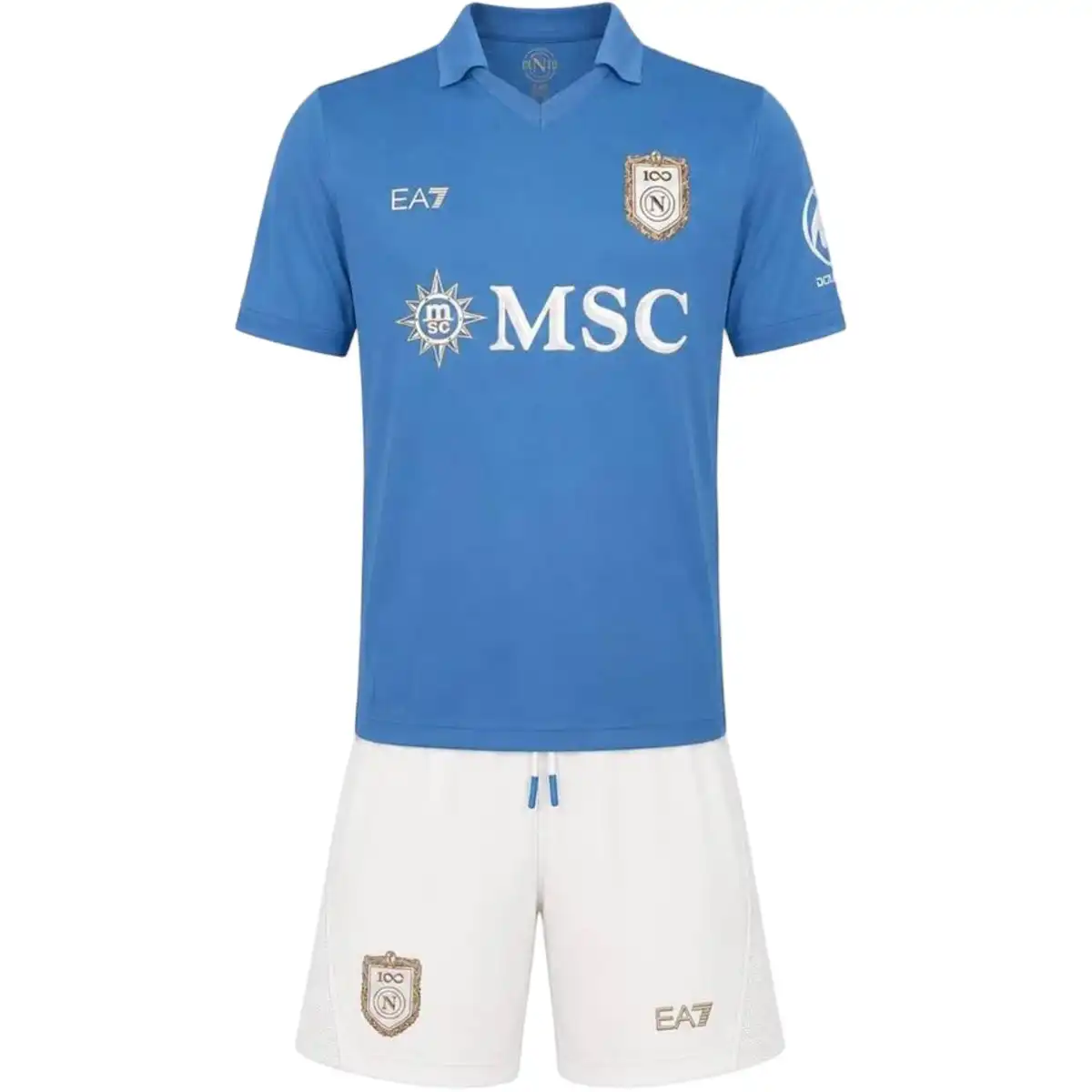 Kids Napoli Home Jersey Kit 2026/27 – 2 Kids Napoli Home Jersey Kit 2026/27