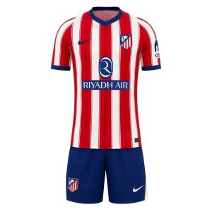Kids Atletico Madrid Home Jersey Kit 2026/27