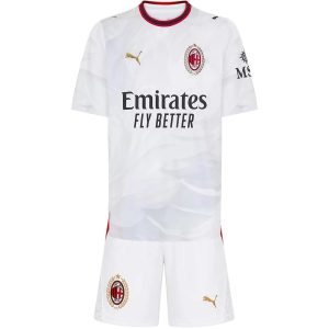 Kids AC Milan Away Jersey Kit 2026/27