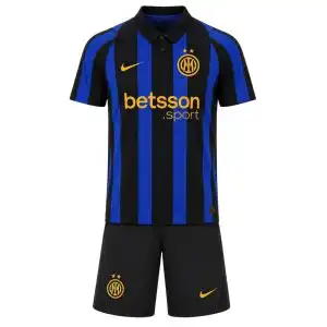 Kids Inter Milan Home Jersey Kit 2026/27