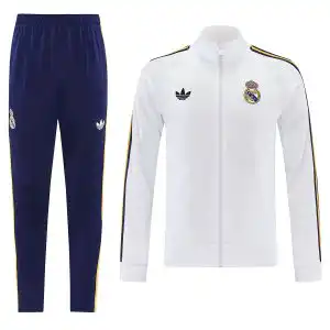 Real Madrid Training Tracksuit Kit(Jacket+Pants) White 2026/27