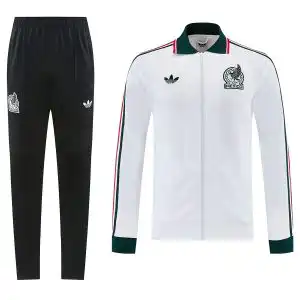 Mexico Training Tracksuit Kit(Jacket+Pants) White 2026