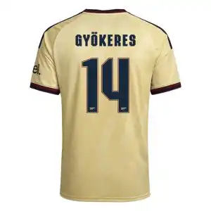 GYÖKERES #14 Arsenal Third Jersey 2026/27 - UCL Font