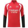 Arsenal 1/4 Zipper Sweat Kit(Top+Pants) Red 2026/27