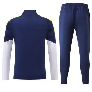 Kids Real Madrid 1/4 Zipper Sweat Kit(Top+Pants) Navy 2026/27