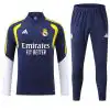 Real Madrid 1/4 Zipper Sweat Kit(Top+Pants) Navy 2026/27
