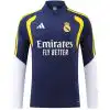 Real Madrid 1/4 Zipper Sweat Kit(Top+Pants) Navy 2026/27