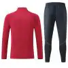 Barcelona 1/4 Zipper Sweat Kit(Top+Pants) Red 2026/27