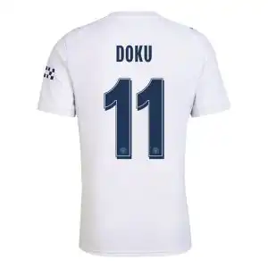DOKU #11 Manchester City Third Jersey 2026/27 - UCL Font