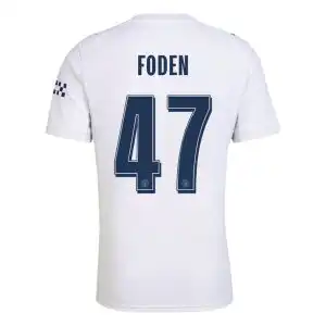 FODEN #47 Manchester City Third Jersey 2026/27 - UCL Font