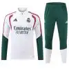 Real Madrid 1/4 Zipper Sweat Kit(Top+Pants) White 2026/27