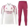 Real Madrid 1/4 Zipper Sweat Kit(Top+Pants) White 2026/27