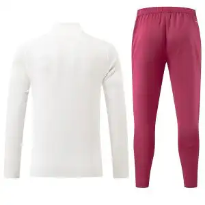 Real Madrid 1/4 Zipper Sweat Kit(Top+Pants) White 2026/27