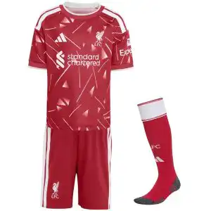 Kids Liverpool Home Jersey Full Kit 2026/27 - [Super Replica]