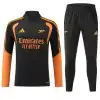 Arsenal 1/4 Zipper Sweat Kit(Top+Pants) Black 2026/27